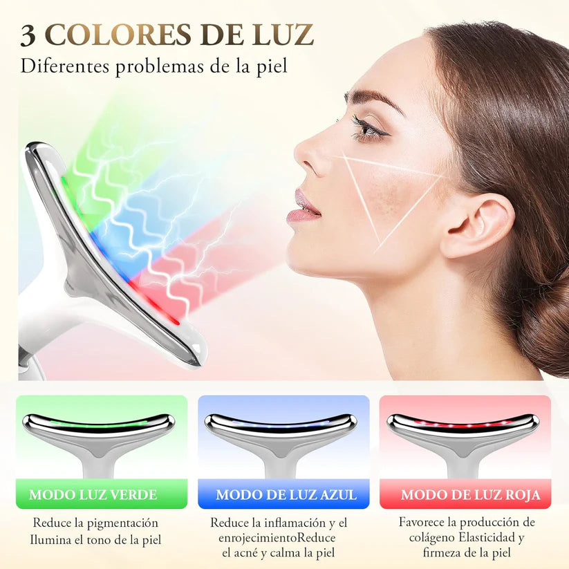 Muyni™ | Masajeador Facial y de Cuello