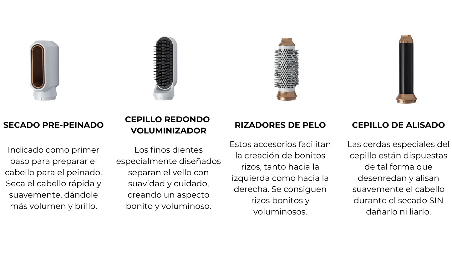 BEAUTY CREW™ Cepillo Secador 5 en 1 de Lujo